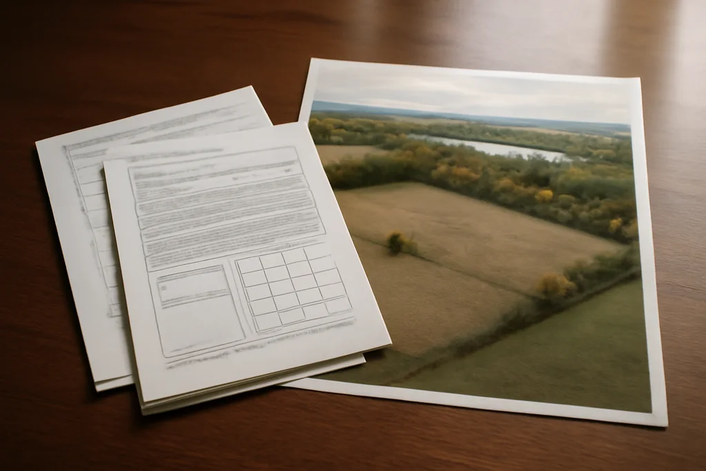 Recorded land sale documents and parcel records in Wisconsin