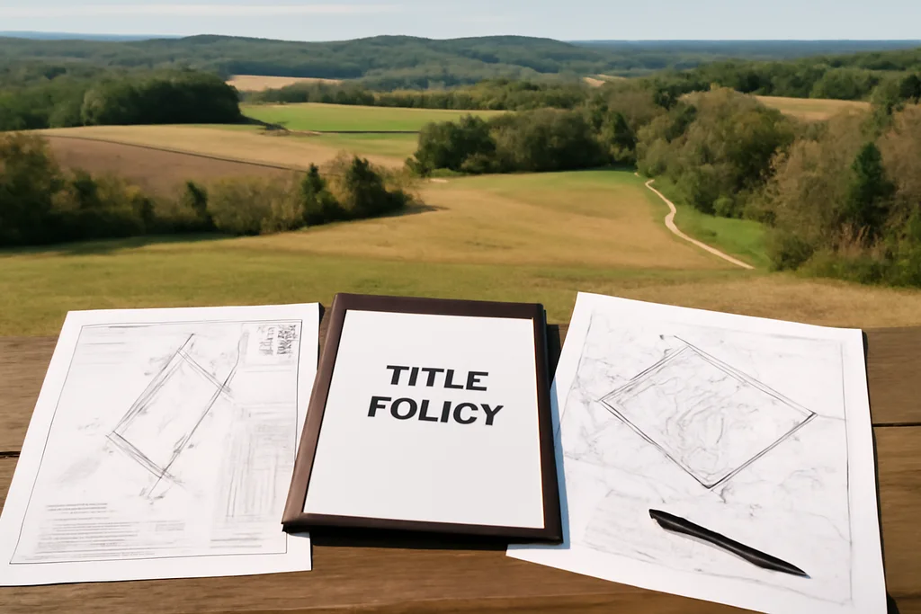 Land due diligence documents for a Wisconsin developer purchase