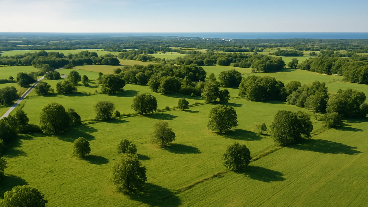 Rural acreage in Brown County, Wisconsin