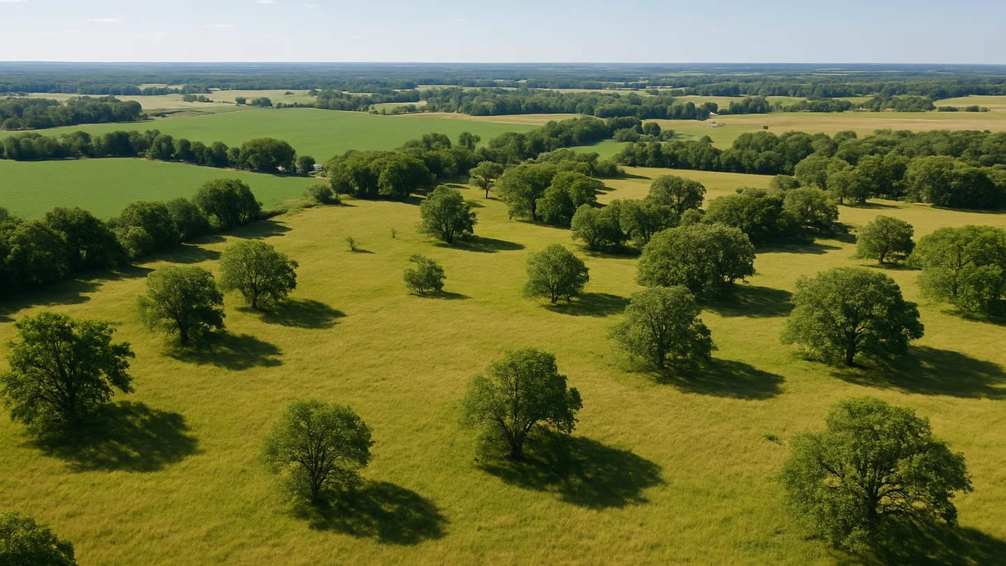 Rural acreage in Rock County, Wisconsin