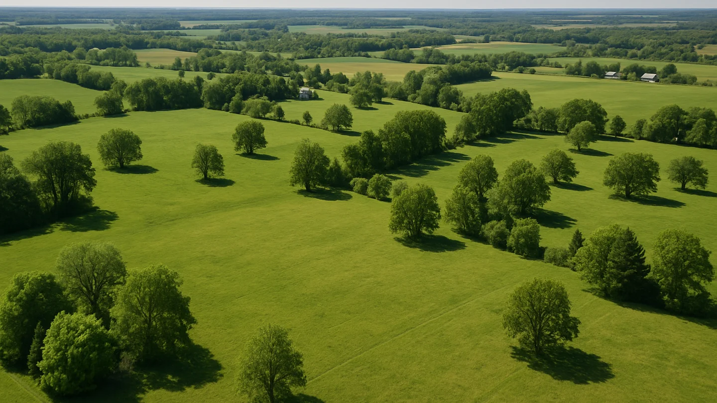Rural acreage in Waukesha County, Wisconsin