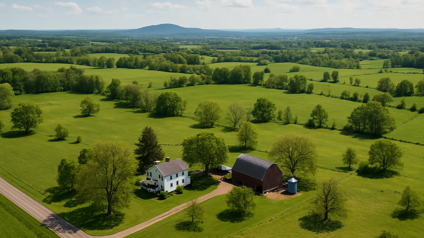 Rural acreage in Marathon County, Wisconsin