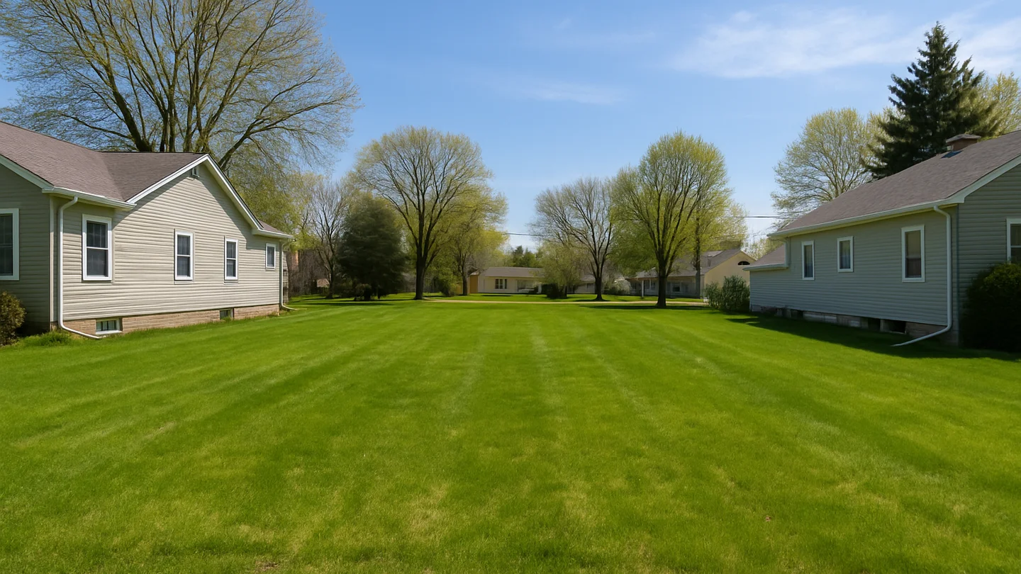 Vacant residential lot in Outagamie County, Wisconsin