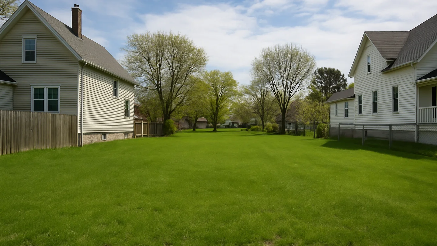 Vacant residential lot in Milwaukee County, Wisconsin