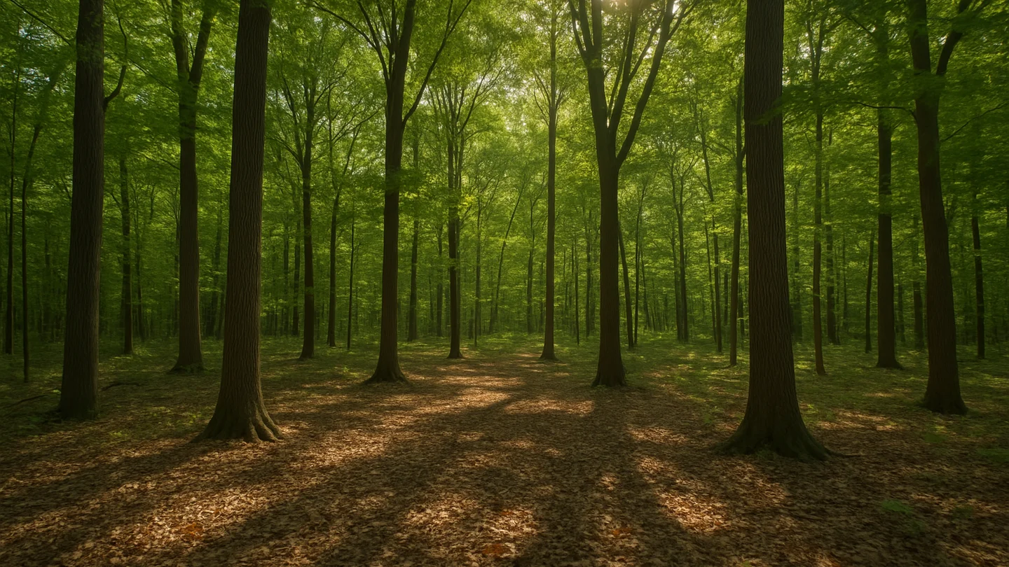 Wooded parcel in Rock County, Wisconsin