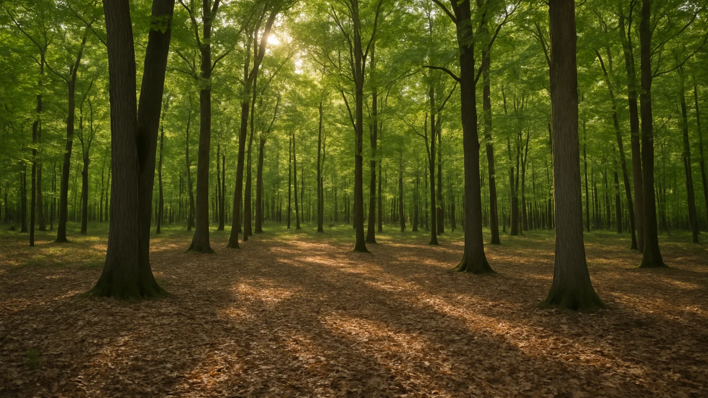 Wooded parcel in Waukesha County, Wisconsin